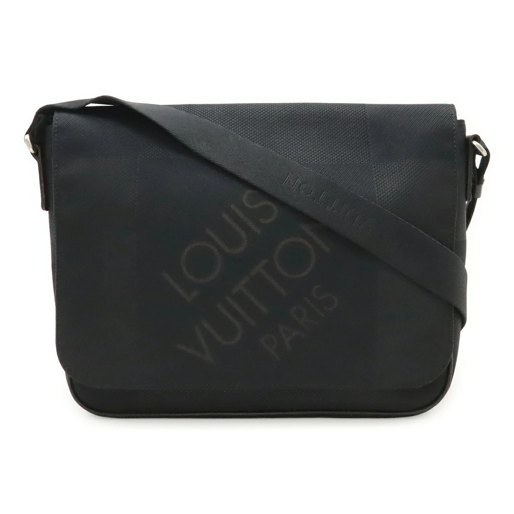 LOUIS VUITTON Damier Geant Messager NM Messenger Crossbody Noir Black